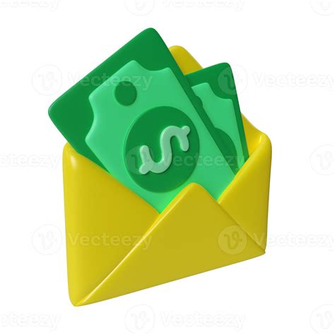 Salary 3D Render Illustration 9636665 PNG