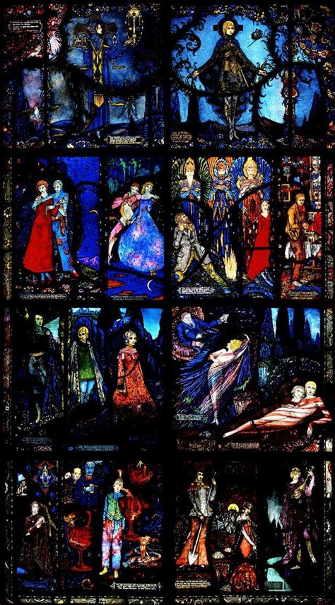 Harry Clarke An Illustrator And Stained Glass Asrtist