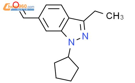 H Indazole Carboxaldehyde Cyclopentyl Ethyl