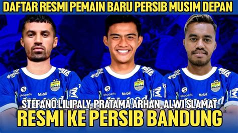 Berita Persib Hari Inistefano Lilipaly Resmi Ke Persija Pratama