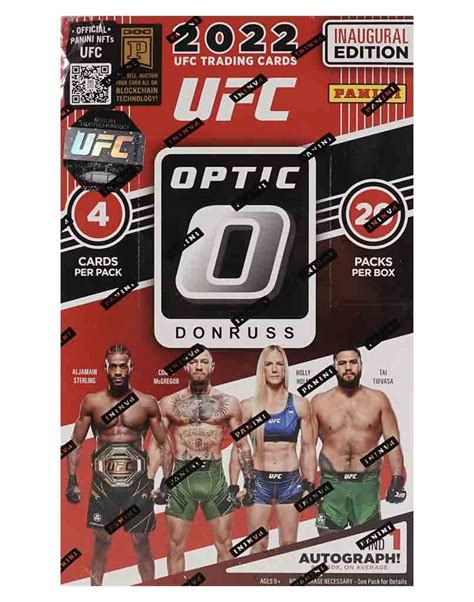 Panini Ufc Donruss Optic Hobby Box Diggaz Trading Cards