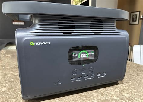 Growatt INFINITY 1500 Tragbares Kraftwerk Im Test Moyens I O