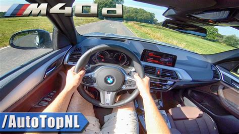 New Bmw X3 M40d Xdrive Pov Test Drive By Autotopnl Youtube