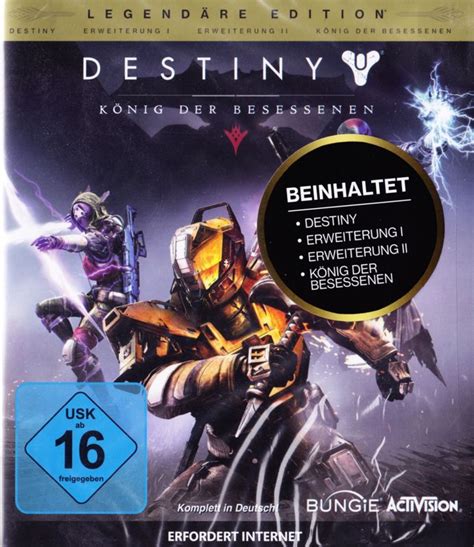 Destiny The Taken King Legendary Edition 2015 Box Cover Art