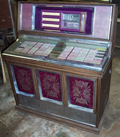 Photo Ramm6 853357a 1972 Rowe Ami Mm 6 Superstar Silver Sage Calypso Jukebox S N 853357