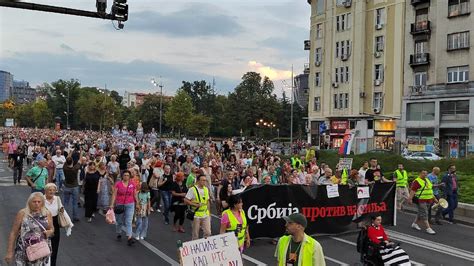 Srbija I Politika Dvadeset I Prvi Protest Srbija Protiv Nasilja U