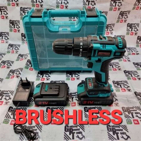 Promo Mesin Bor Baterai Cordless Drill Bor Tangan Baterai 48V Brussless