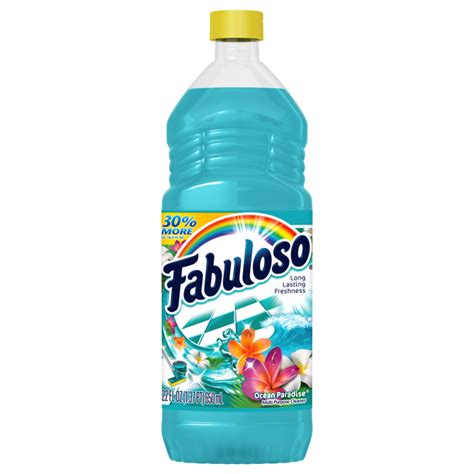 Fabuloso All Purpose Cleaner Ocean Paradise 22 Fluid Ounce Walmart