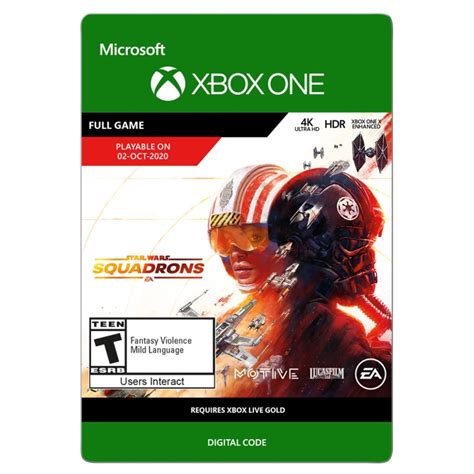 Star Wars: Squadrons - Xbox One [Digital] - Walmart.com