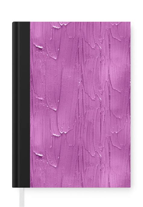 Carnet Cahier d écriture Motifs Peinture Violet Carnet