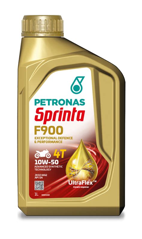 Petronas Sprinta F900 10W 50 Slump Oil