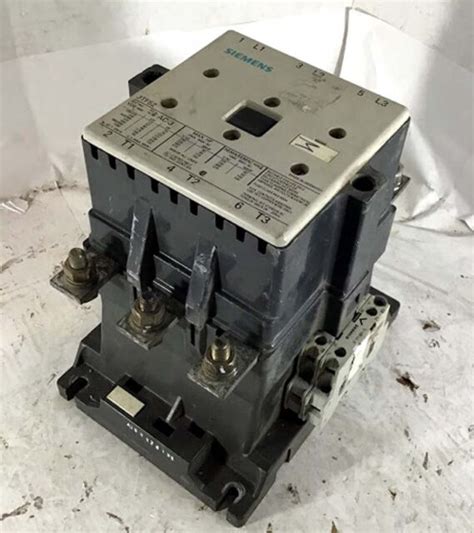 Siemens Model Tf Magnetic Contactor Phase V Pole For Sale