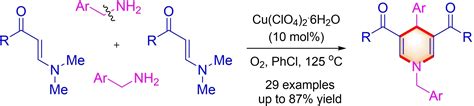 Copper‐catalyzed Oxidative 1212 Cascade Cyclization Of Nn‐dimethyl Enaminones With