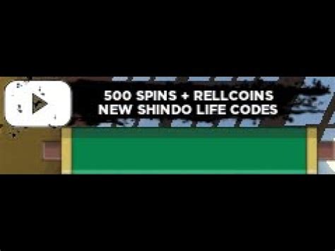 Spins Rellcoins New Shindo Life Codes January