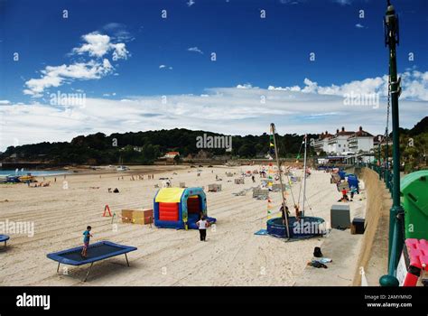 St Brelades Bay Beach Jersey Channel Islands Uk Stock Photo Alamy