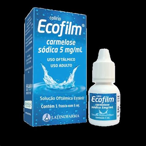 O Melhor Preço De Ecofilm 5mgml Solução Oftálmica Estéril 5ml É No