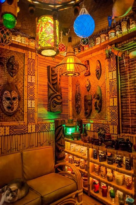 Home Tiki Bar Spotlight 18 The Desert Oasis Room Corona Ca Tiki