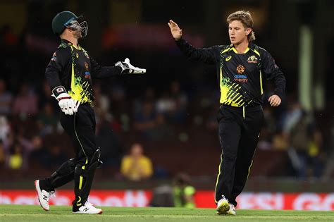 Adam Zampa celebrates one of his three wickets | ESPNcricinfo.com