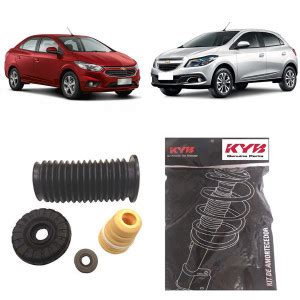 Kit Amortecedor Dianteiro Kayaba Gm Onix 2012 2017 SM3022