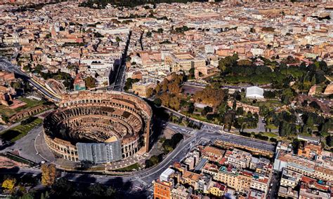 aerial view   colosseum