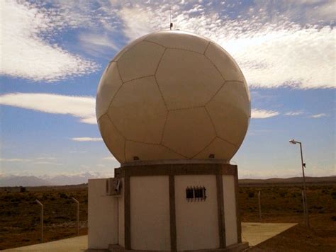 SINARAME Radar meteorológico instalado en Bariloche