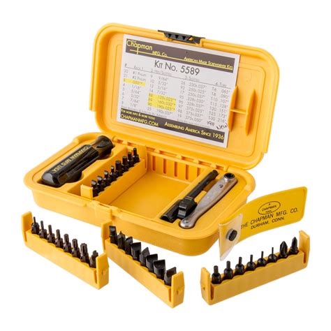 CHAPMAN ULTIMATE GUNSMITHING SCREWDRIVER SET | Brownells