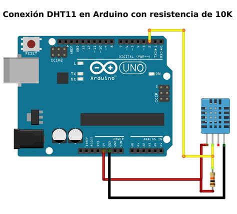 Medicion De Temperatura Humedad Con Sensor Dht Y Lcd X Libreria