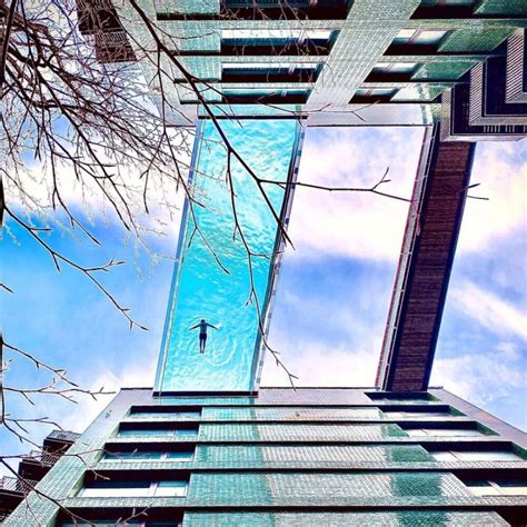 Hal Architects Designed Sky Pool Opens In London S Embassy Gardens