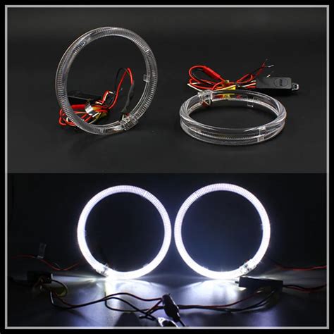 FSYLX anillos de Halo de Ojos de Ángel para faro de motocicleta luces