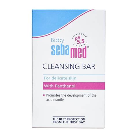 Sebamed Baby Cleansing Bar 150 Gm PH 5 5 Newborn Bathing Soap Free