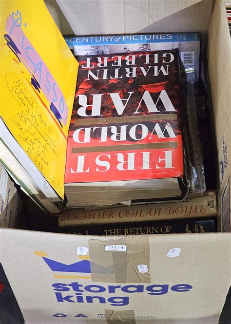 Lot A Box Of Various Books Incl Picasso