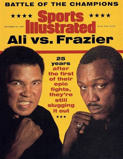 Muhammad Ali Vs Joe Frazier Poster