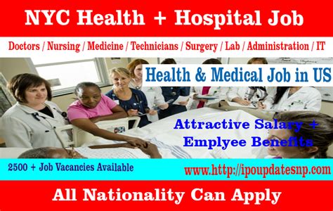 NYCHHC Jobs Opening– Exciting NYC Health & Hospital Careers | Wel Come ...