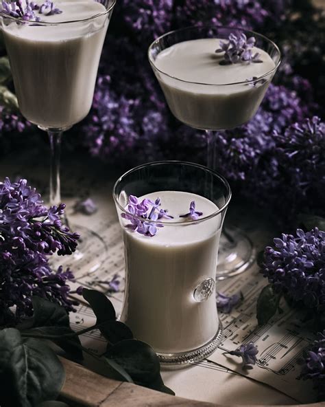 Lilac Rum Cream Liqueur — Gourmetglow