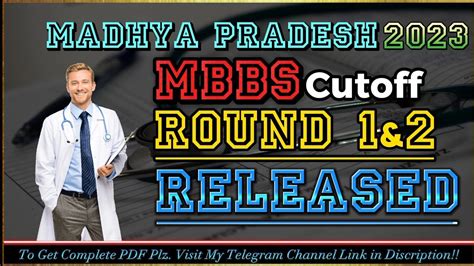 Madhya Pradesh Mbbs Private Medical College 2023 Round 1 And Round 2