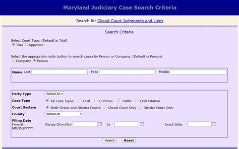 Free Maryland Criminal & Arrest Record Search (All MD Counties)