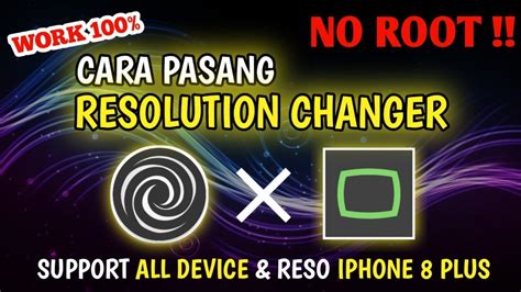 Solusicara Pasang Resolution Changer Tanpa Root Dengan Aplikasi