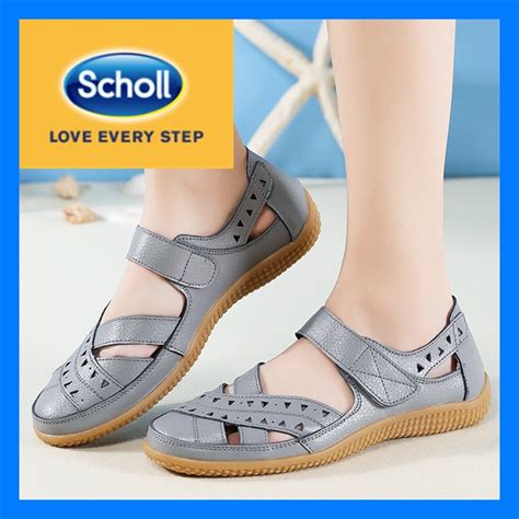 Scholl Women Shoes Womens Scholl Casual Leather Sandals Scholl Ladies