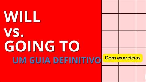 CURSO DE INGLÊS ONLINE GRÁTIS 6 WILL vs GOING TO APRENDA FÁCIL