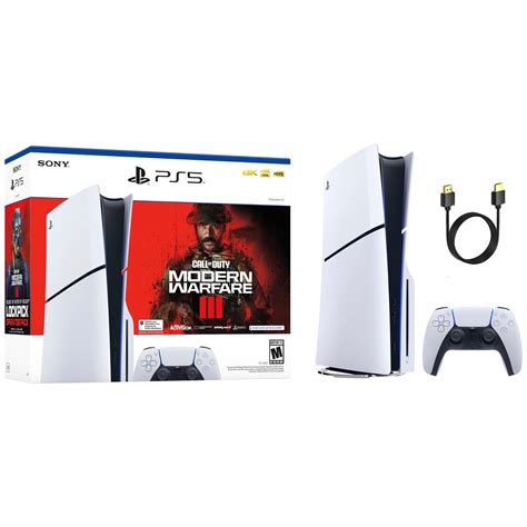 Playtation 5 Slim Disc Console Call of Duty Modern Warfare III Bundle