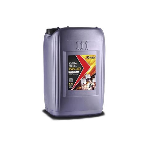 Масло моторное минеральное AKross EXTRA DIESEL 15W-40 CF/CD/SF 20л ...