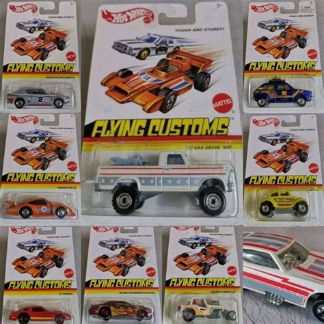 Hot Wheels Flying Customs Series Mix Shopee Malaysia