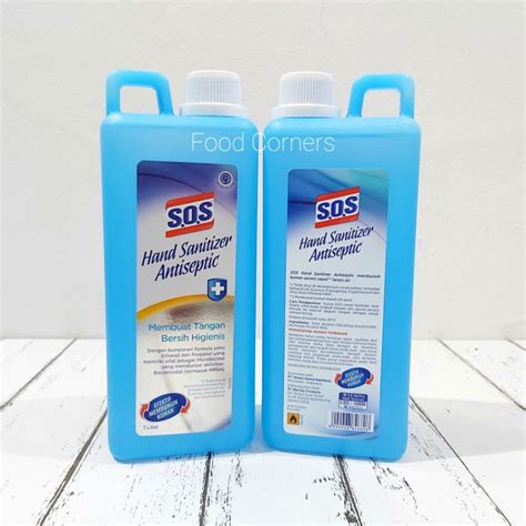 Jual Sos Hand Sanitizer Antiseptic 1 Liter Shopee Indonesia