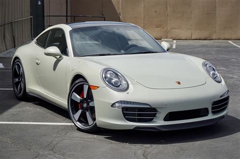 978 Mile 2014 Porsche 911 50th Anniversary Edition 7 Speed Manual