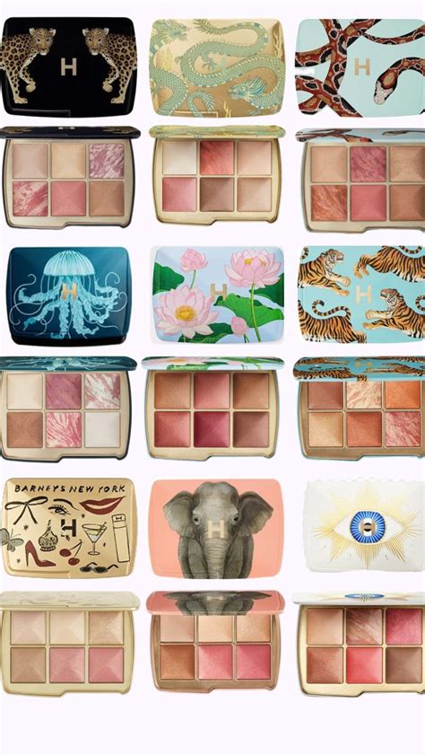 hourglass palettes cheveux ondules mi longs maquillage bouche style