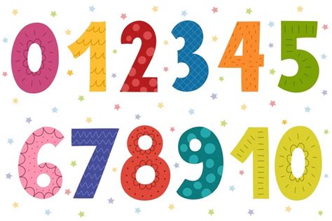 numbers clipart  kids