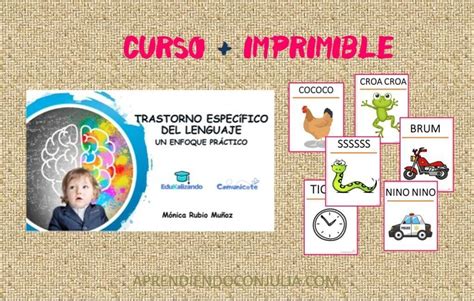 Curso de trastorno específico del lenguaje Imprimible gratis