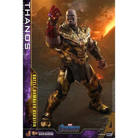 Thanos Hot Toys MMS Battle Damaged Version Avengers Endgame