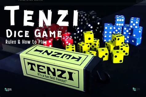 Tenzi Dice Game Rules How To Play Tenzi Group Games 101