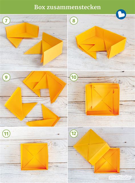 Origami Box Falten So Einfach Lässt Sich Eine Geschenkschachtel Mit